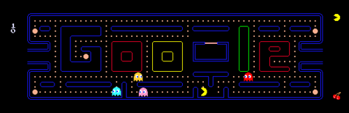 Google Pac-Man Logo